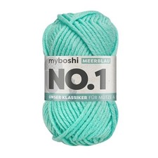 MYBOSHI WOLLE No 1 MEERBLAU 50