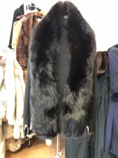 Blaufuchs Fuchs Pelz Stola Umhang Pelzstola Kragen Fox Fur Collar Volpe Stole 