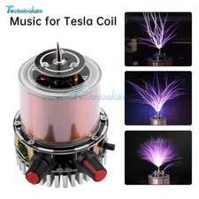 DC48V Mini Electric Plasma Music Tesla Coil Arc Generator Bluetooth Connectable