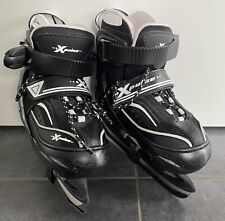 Hudora Xpulse Kinder Schlittschuhe Größe 29-32 schwarz/weiß Top