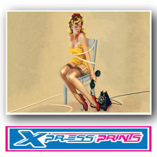 Vintage Sexy Pin Up Girl
