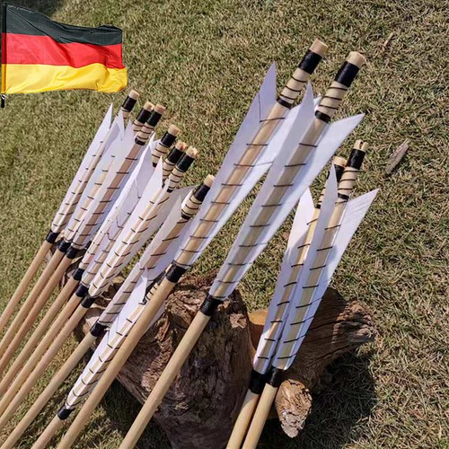 12x holzpfeile - 32",