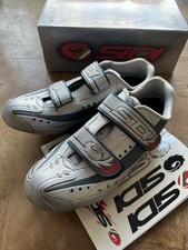 SIDI Rennradschuhe 40 Cleats Silber SPD-SL Roadbike Gravel Shimano Fahrradschuhe