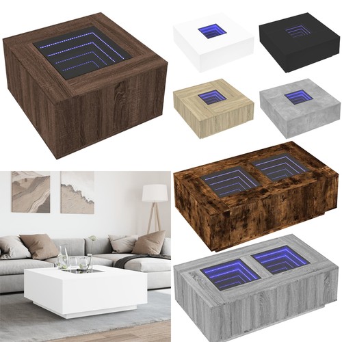 Led couchtisch beistelltisch - led,