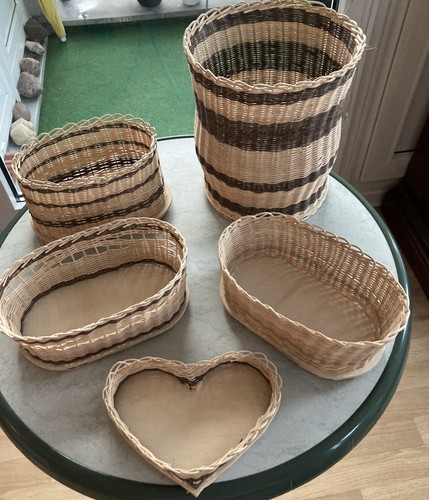 Rattan körbe neu handarbeit - rattan,