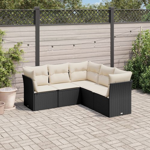 Tlg poly rattan - 5/6-tlg.,