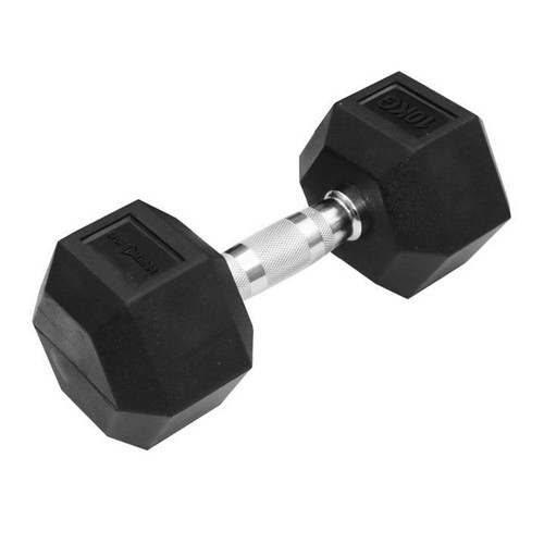 Hantel hexagon 10kg - 10kg, |