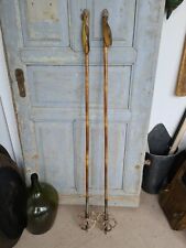 A0799 Antike Skistöcke um 1940 | RAR | Skistock | Super Winter Deko | 142cm lang