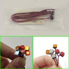 1 Paar LED Positionslampen Seitenlichter Für 1/14 Tamiya RC Truck Car Scania