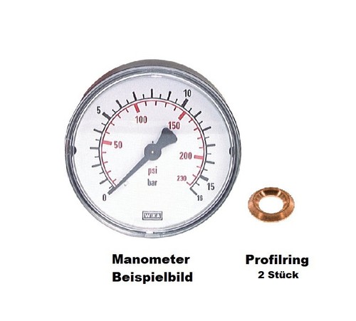 Manometer druckluft wasser - manometer,,