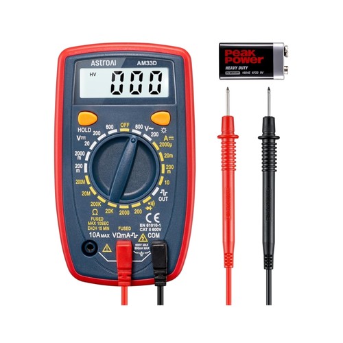 Digital multimeter voltmeter - digital,