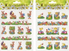 Abziehbilder Ostern mit