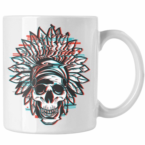 Totenkopf tasse kaffee frauen - totenkopf,