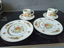 Service Villeroy & Boch "Summerday"  2 Kaffeegedecke (Tasse,Untertasse,Kuchentel