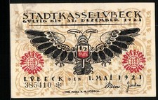 Notgeld Lübeck 1921, 1 /2