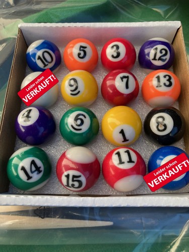 Stück ersatz mini billard - ersatz,