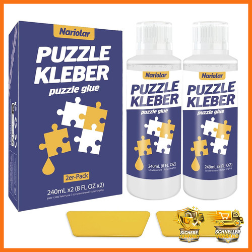 Puzzle kleber transparent mit - puzzle,