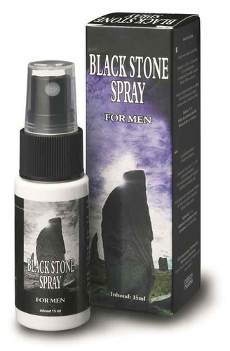 Black stone spray - black, ml)