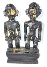 Afrika Statue Volkskunst Mann Frau Fruchtbarkeitssymbol Ritual Tribe Skulptur