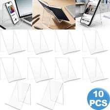 10 Stk Buchständer Acryl