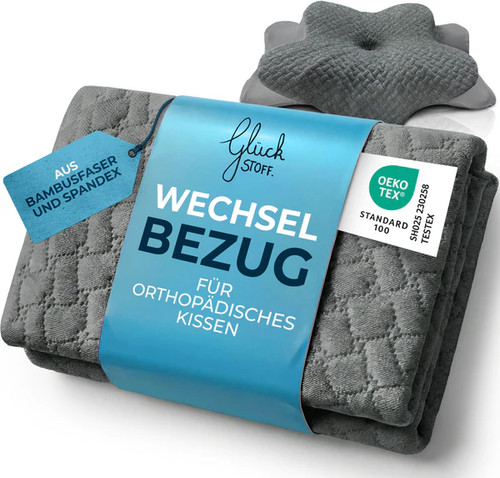 Kissenbezug grau - kissenbezug,