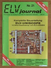 Elektronik-Zeitschrift – ELV journal Nr. 21, Mai/Juni 1982