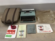 VINTAGE Schreibmaschine ALU