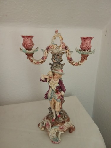 Keramik kerzenleuchter figur - keramik,
