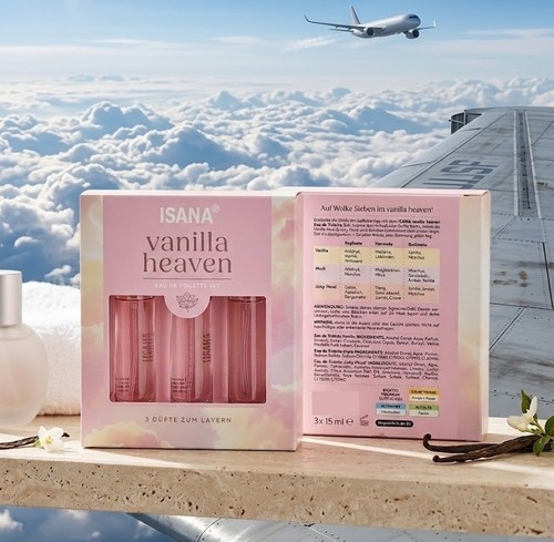 Isana vanilla heaven eau - heaven, de