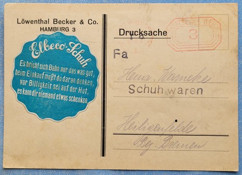 Deutsches reich postkarte - deutsches,