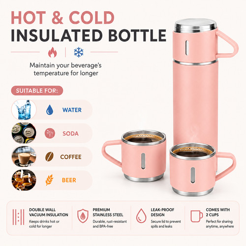 Isolierflasche edelstahl - isolierflasche,