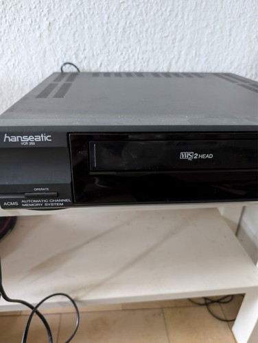 Vhs videorekorder hanseatic - videorekorder,