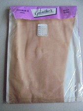 vintage Nylons Strümpfe Perlon nahtlos 15den Günther neu original