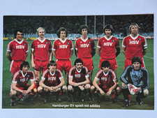 Autogrammkarte vom Hamburger