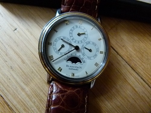 Blancpain villeret stahl - blancpain,
