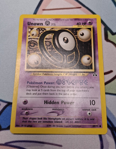 Pokémon tcg unown icognito - unown,