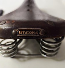 Brooks Champion B66 S Vintage Ledersattel – braun – Made in England 