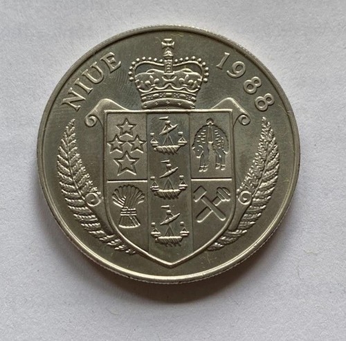 Niue dollar 1988 jfk - niue,
