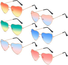 Herz partybrillen paar bunte - partybrillen,