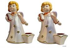 2x Keramik Dekoengel