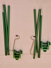 2 X verstellbar Infusionsständer Verchromt Höhenverstellbar Tropfbeutelständer 