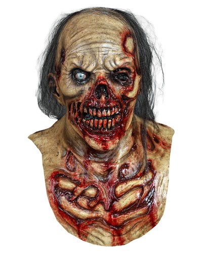 Zombie maske vollkopf mit - zombie,