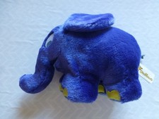 Die Maus: blauer Elefant Kuscheltier, ca. 22 cm, WDR, Schmidt-Spiele, F. Streich