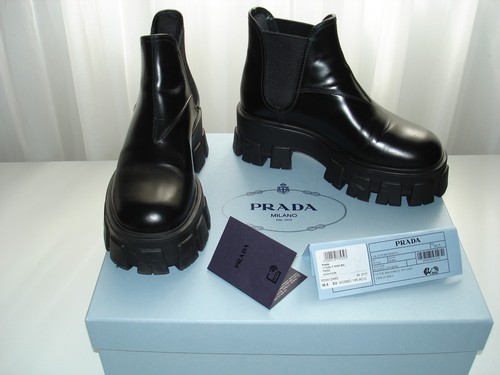Prada boots monolith ankle - boots,