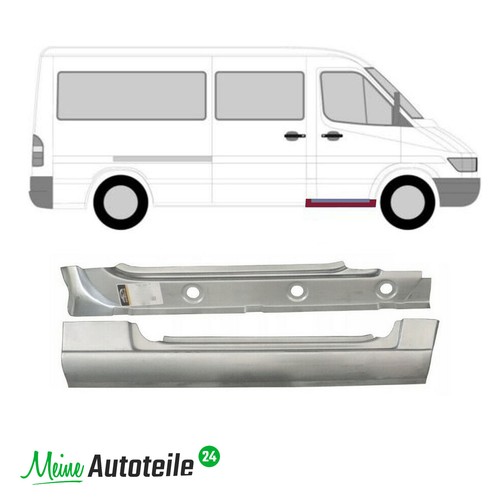 Reparaturblech schweller - 2x,