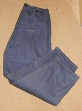 Blaue Wattehose gefütterte Arbeitshose Worker original frühe DDR Vintage Gr. 52