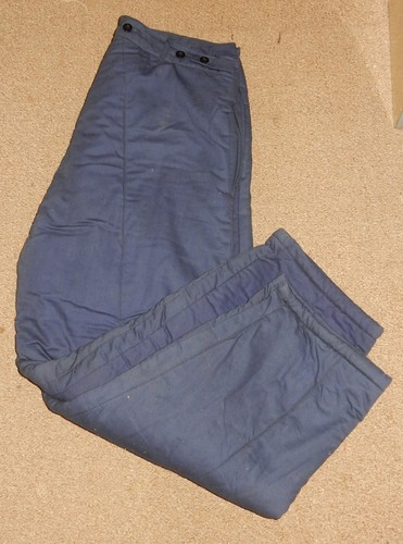 Blaue wattehose gefütterte - blaue,