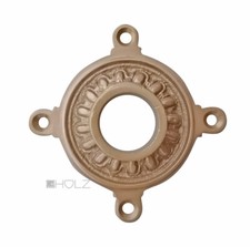 Drückerrosette antik perlen - drückerrosette,
