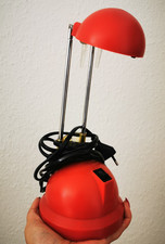 IKEA "Espressivo" Schreibtischlampe Vintage Retro Typ A9904 Teleskop Halogen rot
