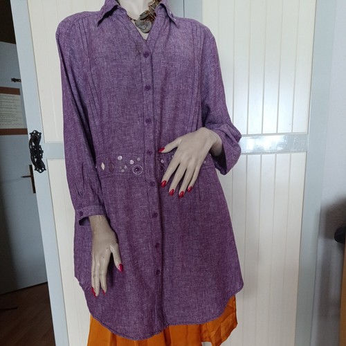 Thea42 plus tunika leinen - tunika, 50